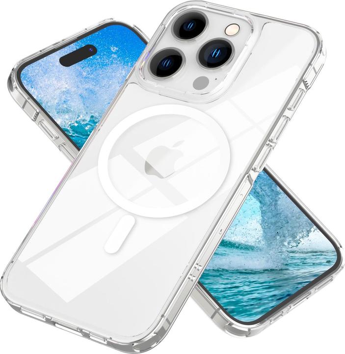Immagine prodotto Nalia Custodia rigida trasparente con MagSafe (Apple iPhone 15 Pro Max)