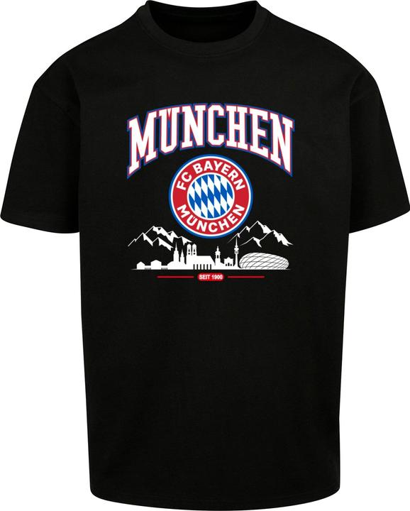 FC Bayern München FC Bayern Skyline for grey Heavy Oversize Tee - 115313