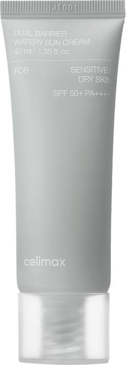 Actual product image Celimax Dual Barrier - Watery Sun Cream Spf50+ Pa++++ (Suntan cream, SPF 50+, 40 ml)