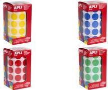 Image du produit Apli Kids sticker Creative "rond", sur rouleau, jaune