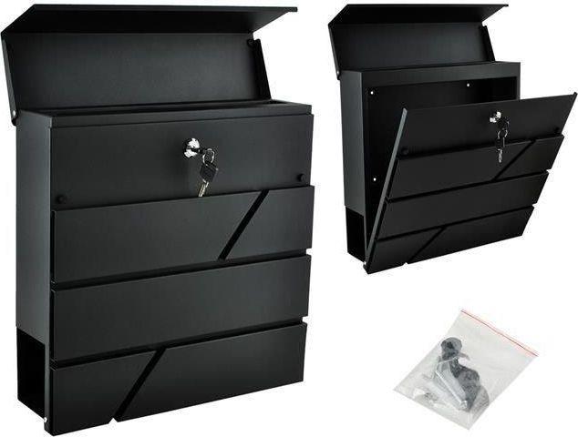 Malatec Briefkasten s6238 - Anthrazit