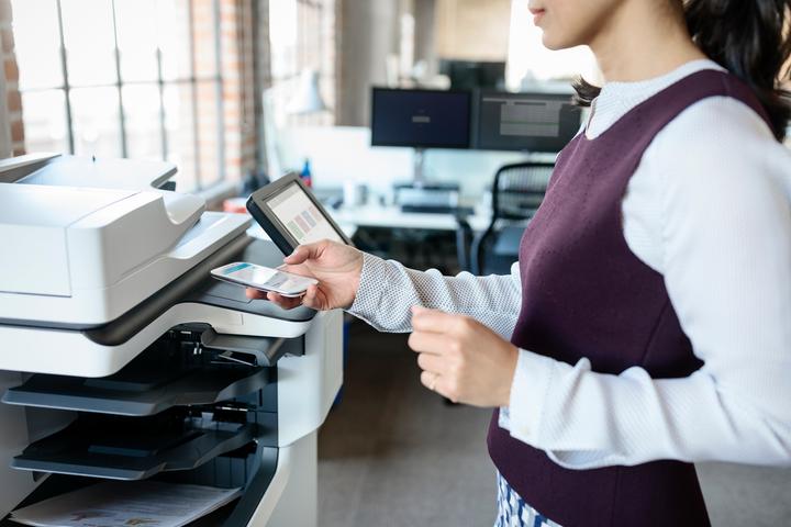 Actual product image HP Color LaserJet Enterprise Flow M681z Laser DPI per minute (Laser, Colour)