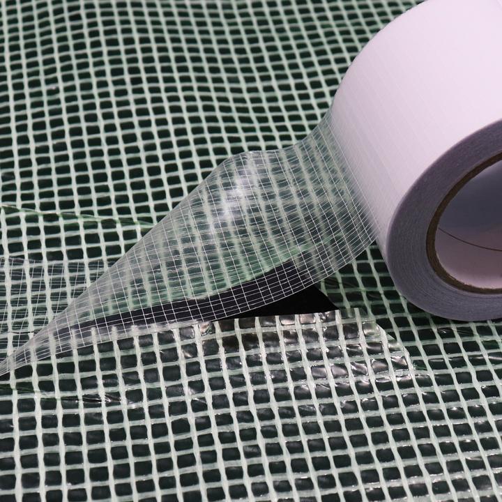 Actual product image Aquagart 6x Reparaturklebeband I Gewächshausfolie Gitterfolie UV beständig 8cm x 15m (80 mm)