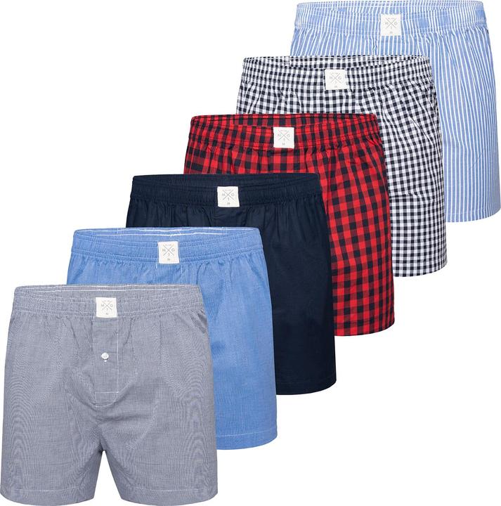 Immagine prodotto Mg-1 Boxer in tessuto Casual Loose Fit - 7039 (XL, confezione da 6)