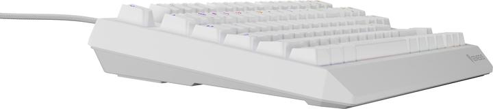 Actual product image Genesis herní klávesnice THOR 230/TKL/RGB/Outemu Red/Bezdrátová USB + Bluetooth/US layout/Bílá (US, Cable, Wireless)