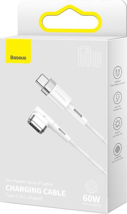 Actual product image Baseus USB-C – MagSafe 1 (2 m, USB 4.0, 60 W)