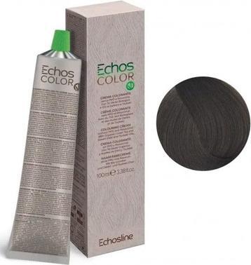 Echosline Extra-Saturated Medium Blonde Coloring Cream without PPD and Resorcinol with Organic Green Tea