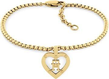 Immagine prodotto Tommy Hilfiger Bracciale elegante con cuore monogramma placcato oro 2780921