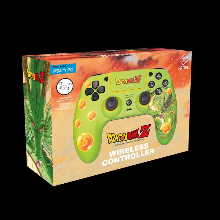 Actual product image Blade PS4 Dragon Ball Wireless Gamepad Shenron Compatible with PC and PS4 (PS4, PC)
