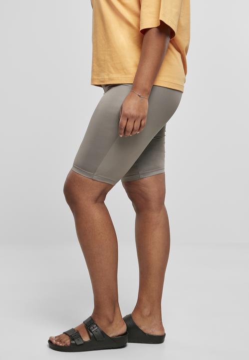 Actual product image Urban Classics Ladies Imitation Leather Cycle Shorts (4XL)