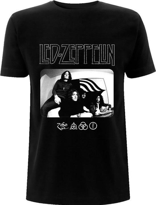 Led Zeppelin Photo TShirt Logo