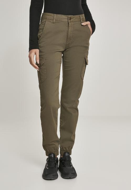 Actual product image Urban Classics Ladies High Waist Cargo Pants (29)