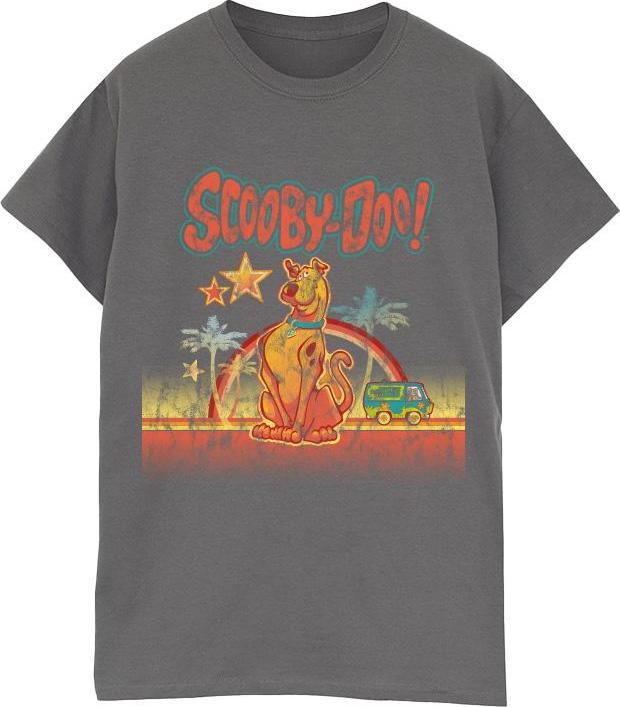 Immagine prodotto Scooby Doo Palm Trees Maglietta Ampia Donna (XL)