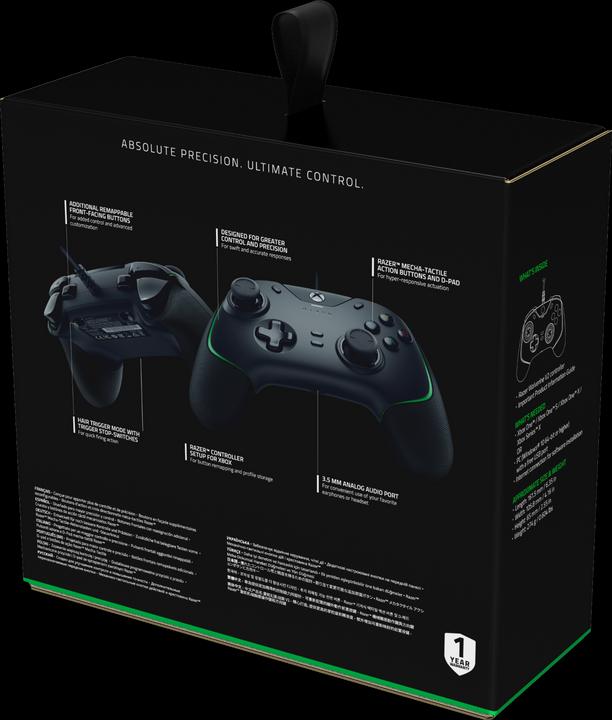 Immagine prodotto Razer Wolverine V2 (PC, Xbox One X, Xbox Series X, Xbox One S, Xbox Serie S)