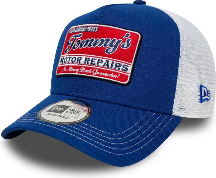 New Era Vintage Mesh Trucker Cap - Tommys Motor Repairs (One Size)
