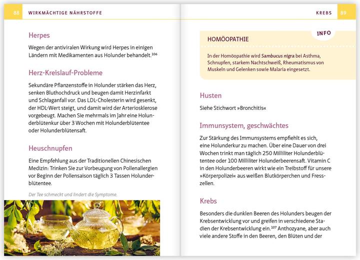 Produktbild Holunder - Juwel der Hausapotheke. Kompakt-Ratgeber (Deutsch, Barbara Simonsohn, 2024)