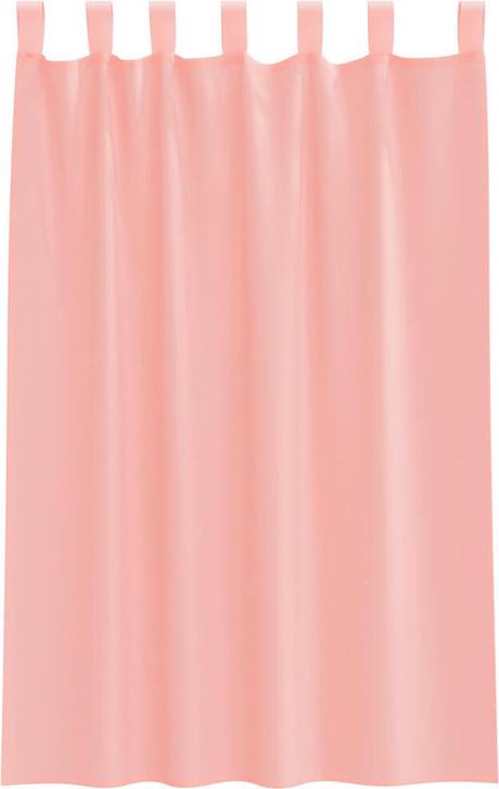 Produktbild VidaXL Voile Vorhänge mit Stangentaschen 2 Stk. Rosa (140 x 175 cm)