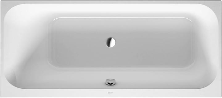 Produktbild Duravit Krperformbadewanne Rechteckbadewanne Happy D,2 70 x 160 cm wei glatt 700308000000000 (215 l, 160 cm, 70 cm)