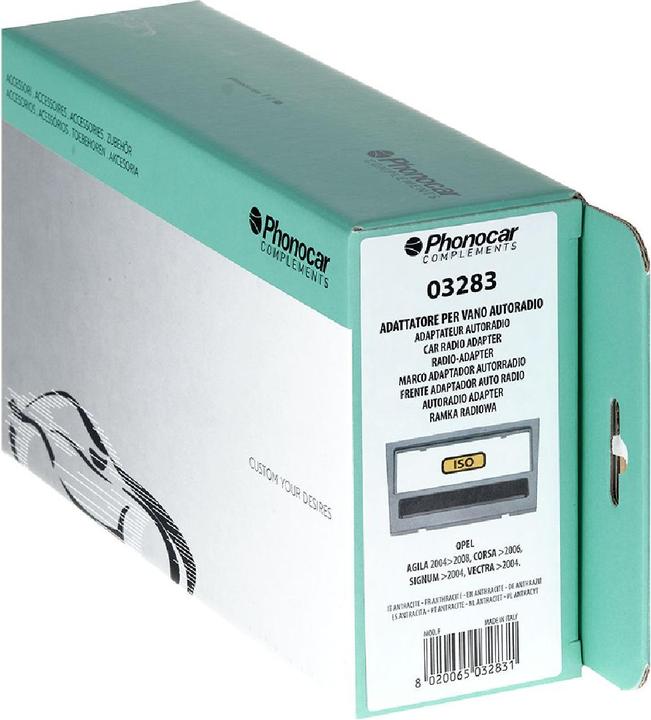 Produktbild Phonocar Radioblende anthrazit Opel