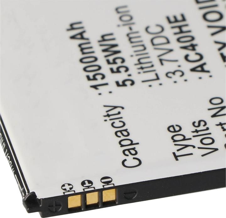 Image du produit AccuCell Akku für Archos 40 Helium