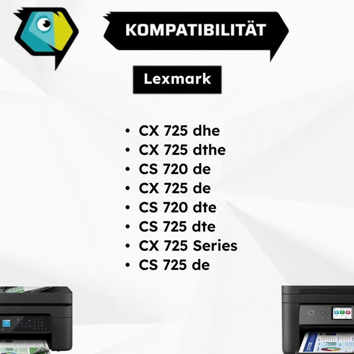 Immagine prodotto Inkadoo Toner kompatibel mit Lexmark 74C20Y0 Toner