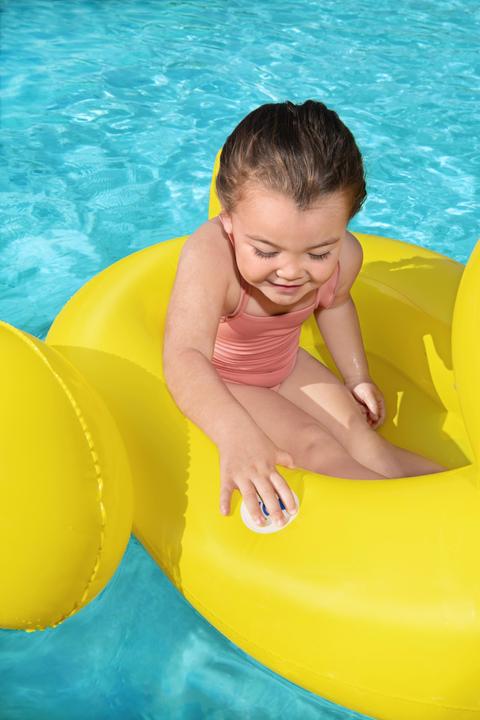 Actual product image Bestway 34151 Float for babies yellow children boat