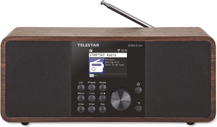 Image du produit Telestar Dira S24i (DAB+ DAB, Webradio, FM, VHF, Bluetooth, WiFi)