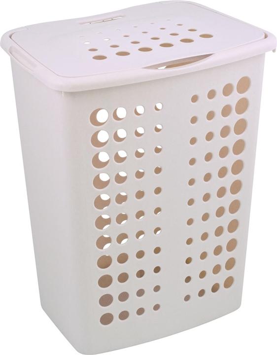 Immagine prodotto Curver Cesto portabiancheria VICTOR 40L Crema (40 l)