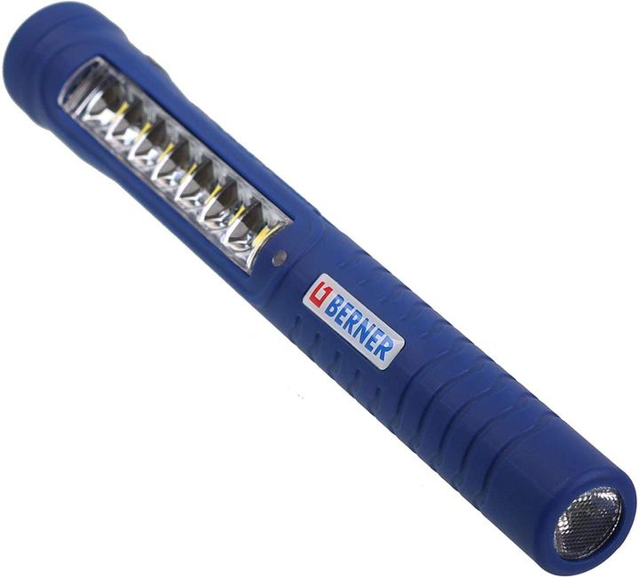 Actual product image Berner Pen Light LED 7+1 Micro USB LED Lamp