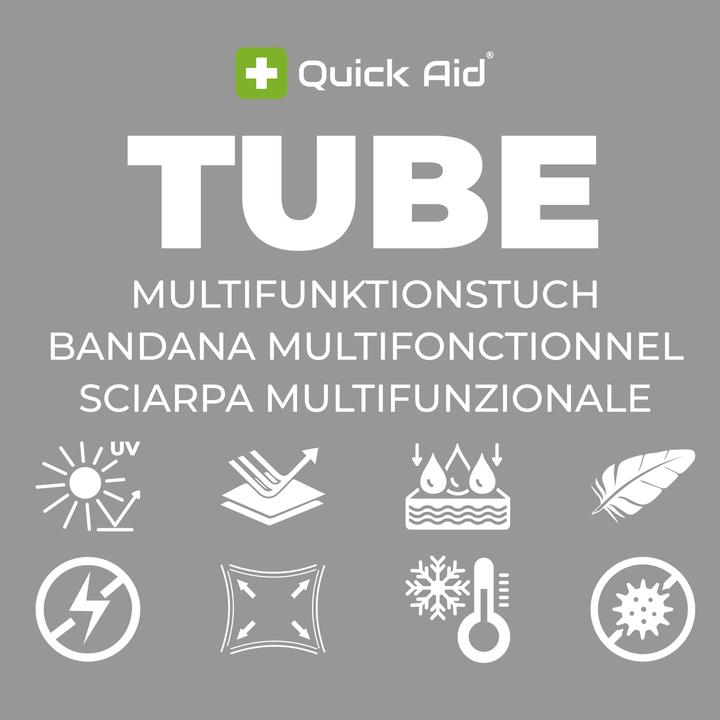 Image du produit Quick Aid TUBE bandana multifonctionnel gris clair