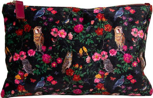 Heathcote & Ivory Kosmetiktasche aus Samt Natalie Lete - Forest Folk (Ohne Inhalt)