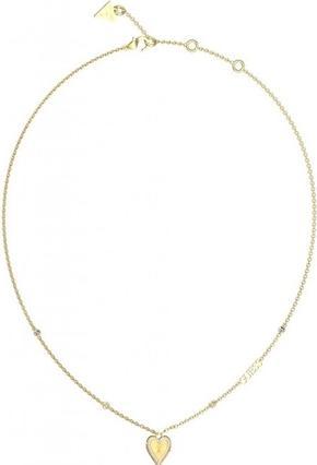 Actual product image Guess Love Me Tender Women Ìs Gold Plated Necklace JUBN03241JWYGT/U (Stainless steel, Enamel)