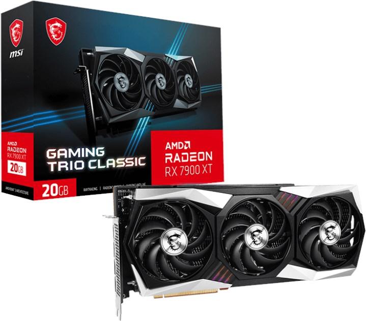 Image du produit MSI Radeon RX 7900 XT Gaming Trio Classic 20 Go (20 Go)