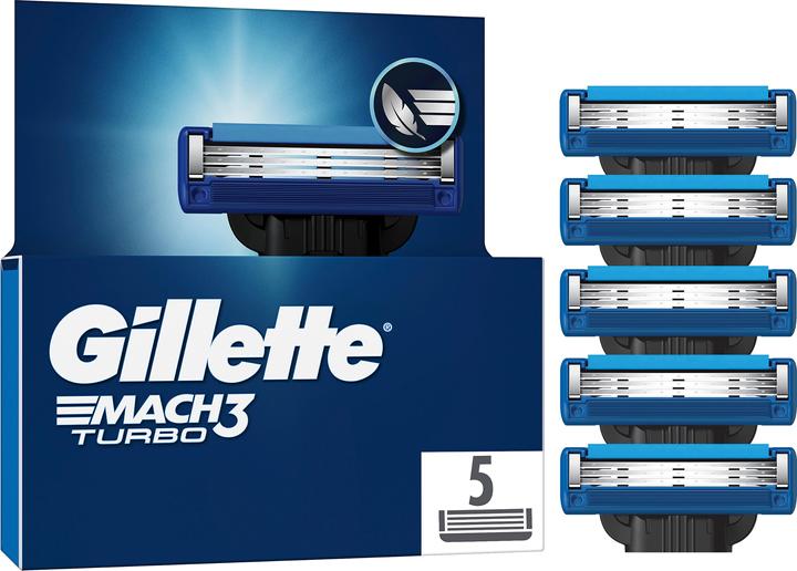 Gillette Mach3 Turbo (5 x)