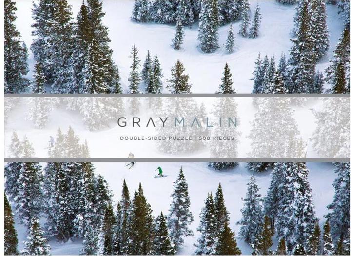 Productafbeelding Abrams & Chronicle Gray Malin De Sneeuw - 2-zijdige puzzel (500 onderdelen)