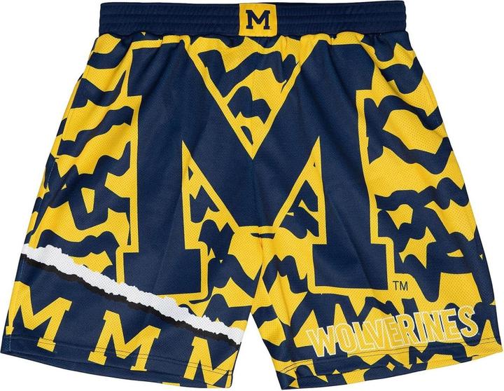 Produktbild Mitchell & Ness M&N University of Michigan JUMBOTRON Shorts - L (L)