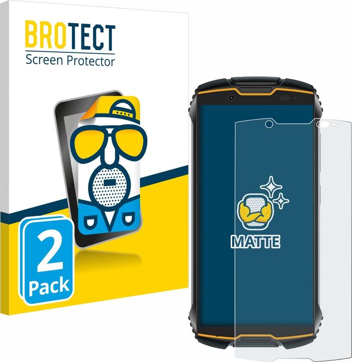 Image du produit BROTECT Film de protection antireflet Protection d'écran mat (2 pièce(s), Cubot King Kong Mini 2)