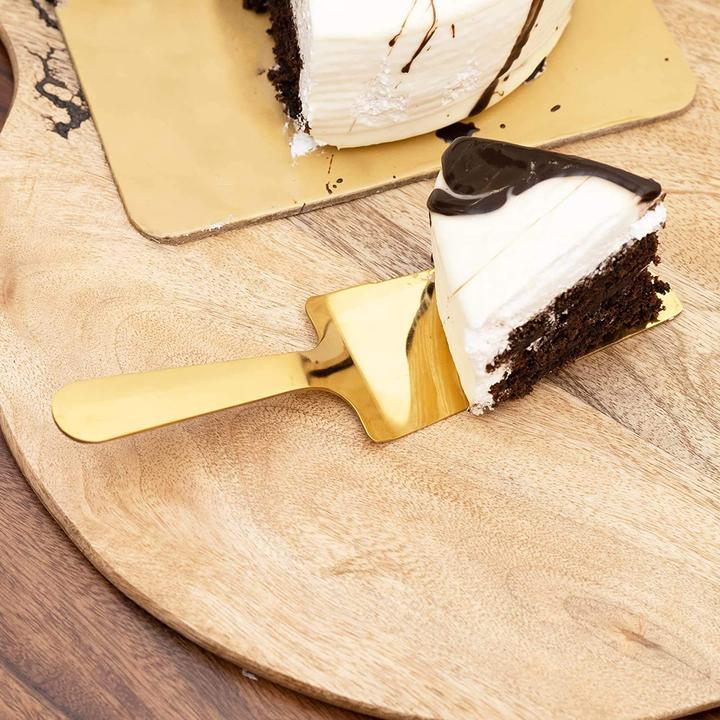 Produktbild JTI Goldfarbener Kuchenspaten - Edelstahl (Tortenmesser)