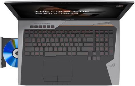 Image du produit ASUS Rog G752vs-Gc294t (17.30", Intel Core i7-7700HQ Intel Core i7-7700HQ, 16 Go, 256 Go, CH)
