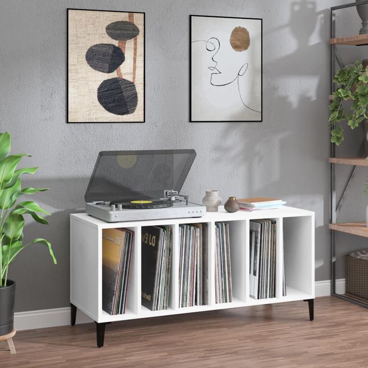 Image du produit VidaXL Plattenschrank Weiss 100x38x48 cm Holzwerkstoff