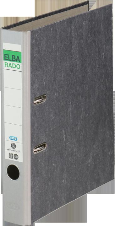 Actual product image Elba Folder rado 100022597 DIN A4 50mm cardboard gray (100022597) (A4, 50 mm, 1 Piece)