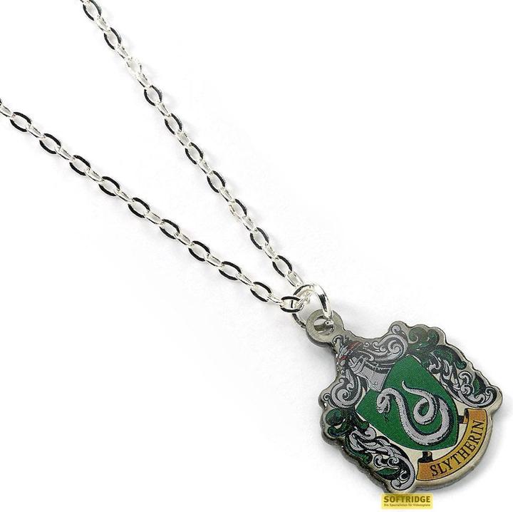 Carat HARRY POTTER - Collier - Emblème de Serpentard (Versilbertes Metall)