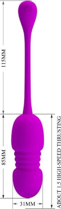 Image du produit Lovetoy PRETTY LOVE - Callie, 12 fonctions de vibration Fonction de mémoire 12 réglages de poussée