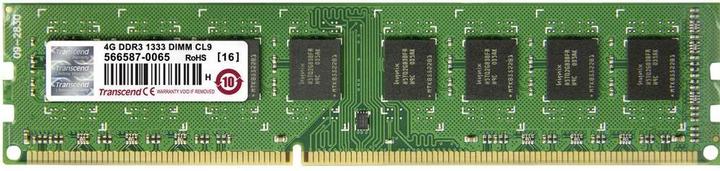 Produktbild Transcend JetRAM DDR3 (1 x 4GB, 1333 MHz, DDR3-RAM, DIMM)