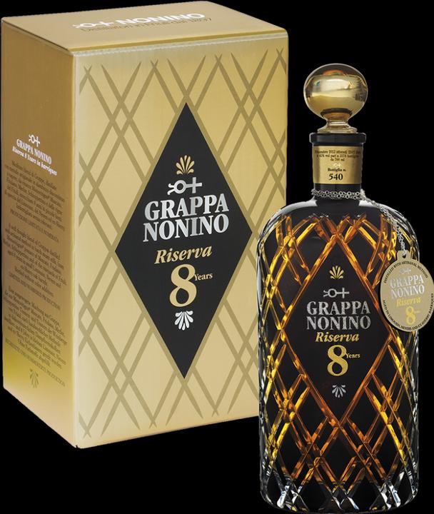 Produktbild Nonino Grappa Riserva 8 Years (1 x 70 cl)