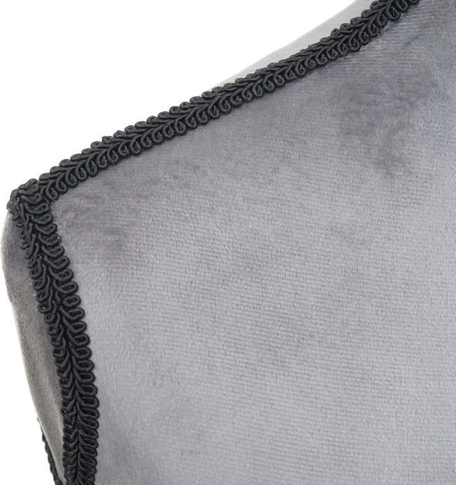 Produktbild Swisshandel24 Schneiderpuppe, Schaufensterpuppe Torso weiblich, Schaumstoff - Samt grau