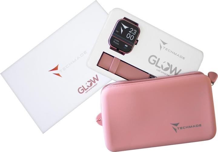 Image du produit Techmade Montre intelligente Glow Pink (40 mm)