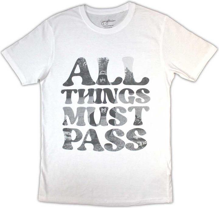 George Harrison All Things Must Pass Text Infill