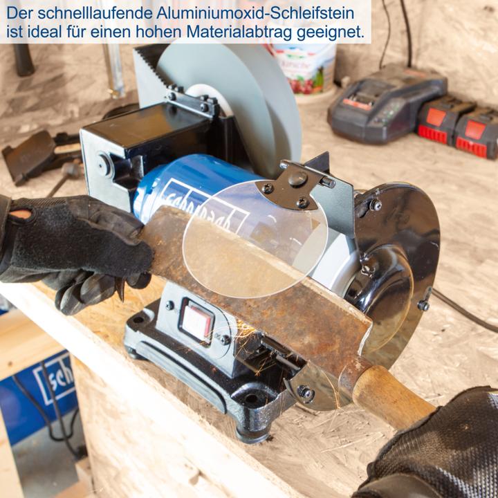 Actual product image Scheppach BG200W (Bench grinder, 250 W)