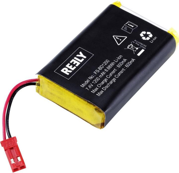 Actual product image Reely Transmitter battery (7.40 V, 1200 mAh)